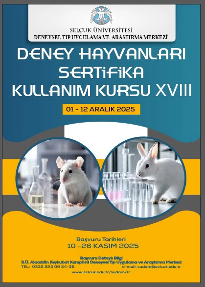 Deney Hayvanları Kullanım Sertifika Kursu XVIII